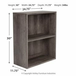 Ashley Furniture Arlenbry - Gray - Bookcase