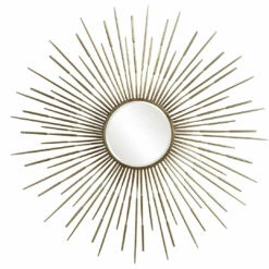 Accessories Uttermost Golden Rays Starburst Mirror