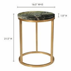 Wholesale 😉 Moe's Home Collection Canyon Accent Table Forest Tables 🔥 9 Moe's Home Collection Canyon Accent Table Forest Tables