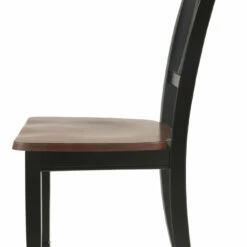 Ashley Furniture Owingsville - Black/brown - Dining Room Side Chair (2/cn)