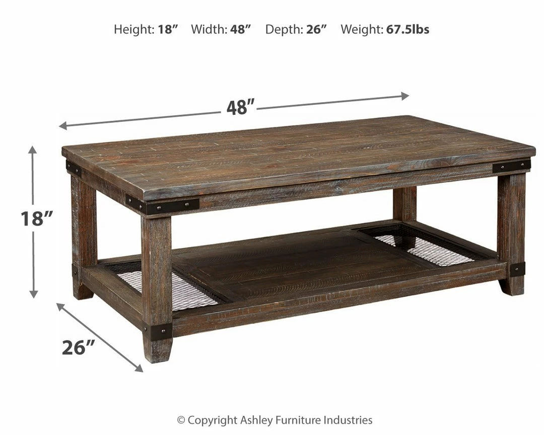 Budget 💯 Ashley Furniture Tables Danell - Brown - Rectangular Cocktail Table 🛒 7 Ashley Furniture Tables Danell - Brown - Rectangular Cocktail Table