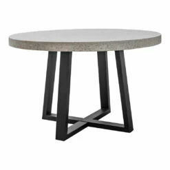 Moe's Home Collection Vault Dining Table White