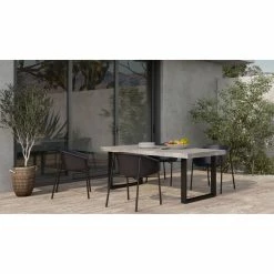 Moe's Home Collection Jedrik Outdoor Dining Table Large Tables