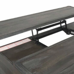 Ashley Furniture Tables Todoe - Dark Gray - Lift Top Cocktail Table