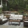 Signature Design By Ashley® Outdoor Sets Paradise Trail - Medium Brown - 3 Pc. - Lounge Set