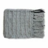 Moe's Home Collection Accessories Felicity Throw Charcoal