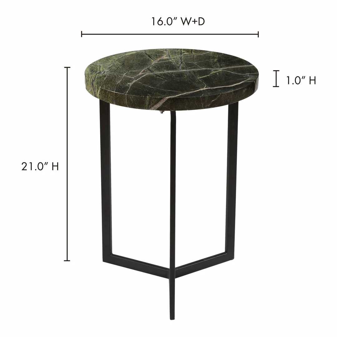 Cheapest โ Moe's Home Collection Draven Accent Table Forest Tables ๐ 8 Moe's Home Collection Draven Accent Table Forest Tables