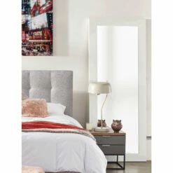 Moe's Home Collection Kensington Mirror Large White Accessories