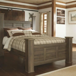 Signature Design By Ashleyยฎ Beds Juararo - Dark Ultimate Best In Class California Poster Bed
