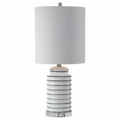 Accessories Uttermost Rayas White Table Lamp