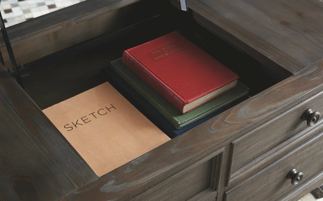 Buy ๐ Ashley Furniture Wyndahl - Rustic Brown - Lift Top Cocktail Table Tables ๐คฉ 8 Ashley Furniture Wyndahl - Rustic Brown - Lift Top Cocktail Table Tables