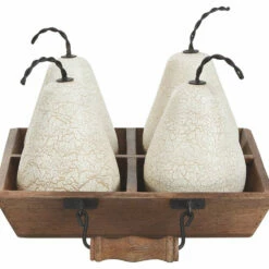 Ashley Furniture Table Decor Brendy - Antique White/brown - Accessory Set (5/cn)