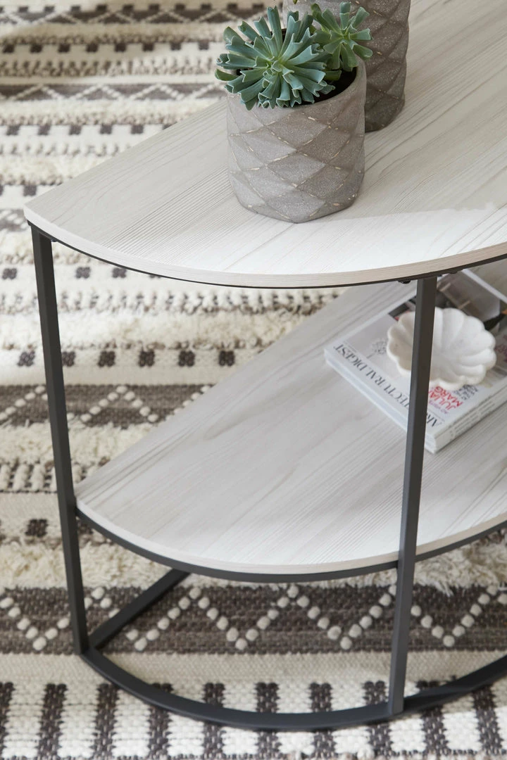 Wholesale ✨ Signature Design By Ashley® Bayflynn - Whitewash - Console Sofa Table 🎁 5 Signature Design By Ashley® Bayflynn - Whitewash - Console Sofa Table