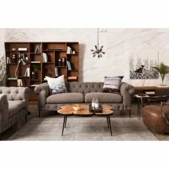Moe's Home Collection Canal Sofa Grey