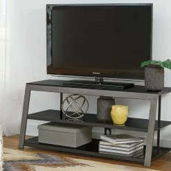 Best Sale 🌟 Ashley Furniture Rollynx - Black - Tv Stand 😉 8 Ashley Furniture Rollynx - Black - Tv Stand