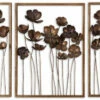 Uttermost Metal Tulips Wall Art Set/3