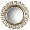 Uttermost Cyrus Round Silver Mirror