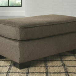 Benchcraft® Living Room Sets Nesso - Walnut - 4 Pc. - Sofa, Loveseat, Chair And A Half, Ottoman