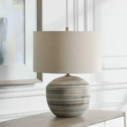 Accessories Uttermost Prospect Striped Accent Lamp