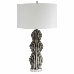 Uttermost Maxime Smokey Gray Table Lamp Accessories