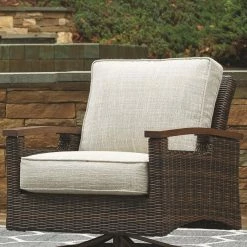 Ashley Furniture Chairs Paradise - Medium Brown - Swivel Lounge Chair (2/cn)