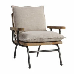Uttermost Declan Industrial Accent Chair Chairs