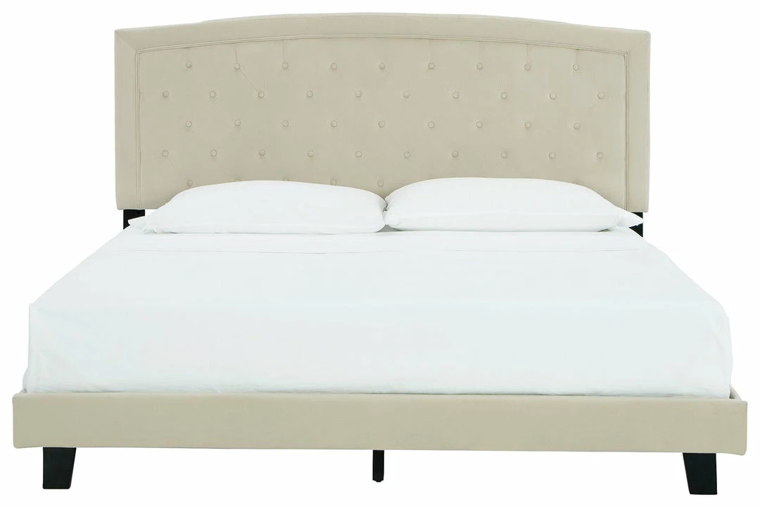 Best reviews of ✔️ Ashley Furniture Adelloni - Cream - King Upholstered Bed Beds ❤️ 7 Ashley Furniture Adelloni - Cream - King Upholstered Bed Beds