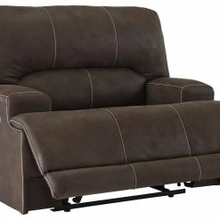 Ashley Furniture Kitching - Java - Wide Seat Power Recliner