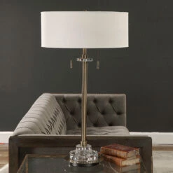 Uttermost Harlyn Antique Brass Lamp Accessories