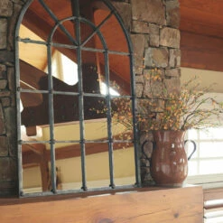 Ashley Furniture Oengus - Antique Silver - Accent Mirror