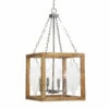 Uttermost Perspex 4 Light Lantern Pendant