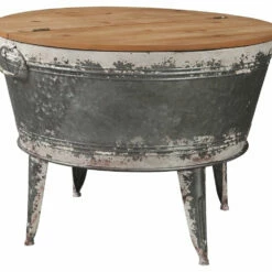 Ashley Furniture Tables Shellmond - Metallic / Brown / Beige - Accent Cocktail Table