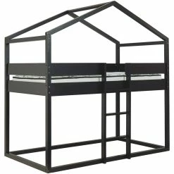 Signature Design By Ashley® Beds Flannibrook - Patterned - Over House Loft Bed