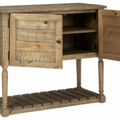 Buy ✨ Ashley Furniture Lennick - Antique Brown - Accent Cabinet 👍 18 Ashley Furniture Lennick - Antique Brown - Accent Cabinet