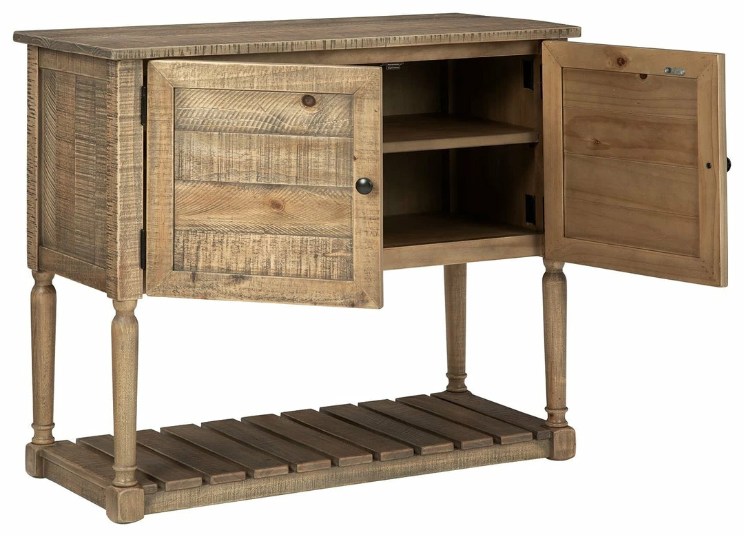 Buy ✨ Ashley Furniture Lennick - Antique Brown - Accent Cabinet 👍 10 Ashley Furniture Lennick - Antique Brown - Accent Cabinet