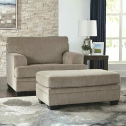 Signature Design By Ashley® Chair & Ottoman Sets Dorsten - Chair And A Half With Ottoman