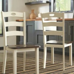 Best reviews of 👍 Ashley Furniture Chairs Woodanville - Light Brown - Dining Room Side Chair (2/cn) 🌟 9 Ashley Furniture Chairs Woodanville - Light Brown - Dining Room Side Chair (2/cn)