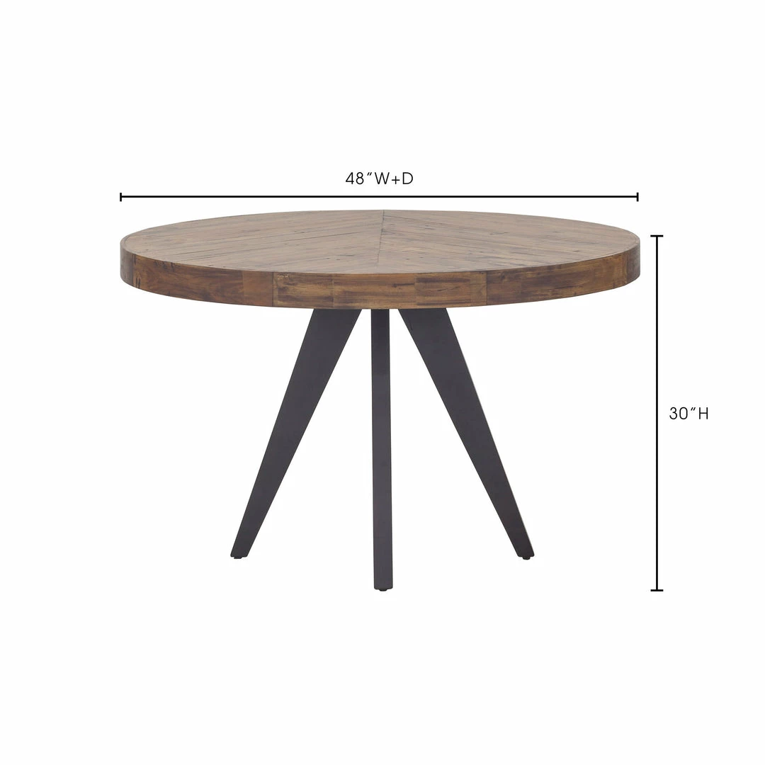 Best Sale 🎉 Moe's Home Collection Parq Round Dining Table 🧨 5 Moe's Home Collection Parq Round Dining Table