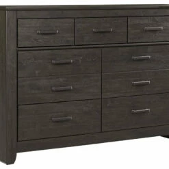 Ashley Furniture Dressers Brinxton - Charcoal - Dresser, Mirror