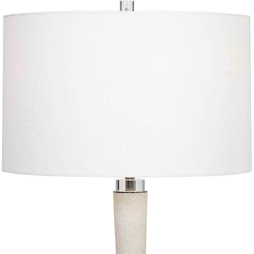 Hot Sale 😉 Uttermost Kently White Marble Table Lamp Accessories 🥰 4 Uttermost Kently White Marble Table Lamp Accessories