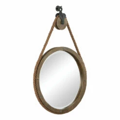 Discount ๐ Accessories Uttermost Melton Round Pulley Mirror ๐ 15 Accessories Uttermost Melton Round Pulley Mirror