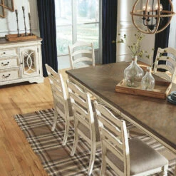 Ashley Furniture Realyn - Chipped White - Rect Dining Room Ext Table Tables