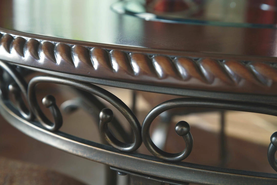 Best deal 🎉 Signature Design By Ashley® Glambrey - Dark Brown - 5 Pc. - Dining Room Table, 4 Upholstered Side Chairs Dining Room Sets 🎉 4 Signature Design By Ashley® Glambrey - Dark Brown - 5 Pc. - Dining Room Table, 4 Upholstered Side Chairs Dining Room Sets