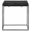 Uttermost Telone Modern Black Side Table