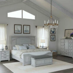 Emerald Home New Haven Nightstand W/USB