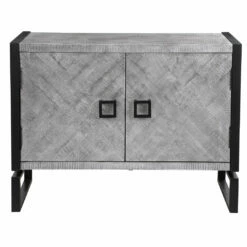 Uttermost Keyes 2 Door Gray Cabinet Cabinets