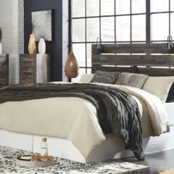 Deals 🎉 Signature Design By Ashley® Drystan - Multi - 6 Pc. - 👗 Dresser, Mirror, Chest, King Panel Headboard, Nightstand, Bed Frame 🔔 15 Signature Design By Ashley® Drystan - Multi - 6 Pc. - Dresser, Mirror, Chest, King Panel Headboard, Nightstand, Bed Frame