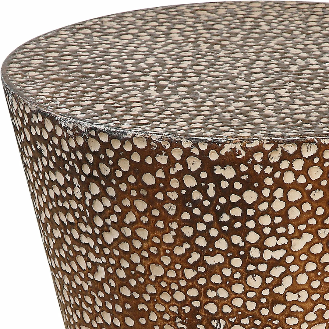 Best Sale 💯 Uttermost Cutler Drum Shaped Accent Table Tables ⭐ 5 Uttermost Cutler Drum Shaped Accent Table Tables