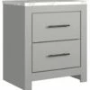 Best Pirce 👏 Ashley Furniture Cottonburg - Light Gray/white - Two Drawer Night Stand ✔️ 1 Ashley Furniture Cottonburg - Light Gray/white - Two Drawer Night Stand