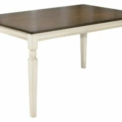 Ashley Furniture Whitesburg - Brown/cottage White - Rectangular Dining Room Table